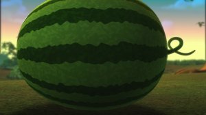 Кротик и Панда, 13 серия. Большой арбуз