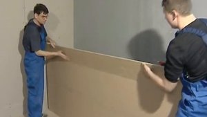 Установка профилей и монтаж гипсокартона с IVSIL