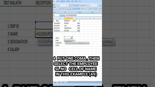 2023 | Excel | How to find Employee Detaisl |Excel Trick| Excel Formula