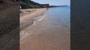 Пляж в п. Андреевка в 25 км от Севастополя Крым