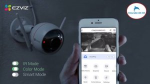 CHÍNH HÃNG CameraEzviz C3W Pro 4MP Giá Rẻ màu sắc 24/7 nhận diện người AI Báo Động đàm thoại 2 CHIỀ