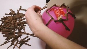 ДЕКОРАТИВНЫЙ ШАР ИЗ ВЕТОК// DIY, Своими руками // Мастер-класс (МК)