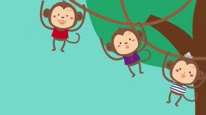 Five Little Monkeys Swinging in a Tree Song - The Kiboomers Preschool Songs & Nursery Rhymes
