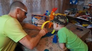 Машинки и гонки - Распаковка - ГИБКИЙ ТРЕК Большое путешествие.