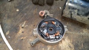 профилактика стартера+замена щеток