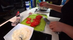 Столбики из БАКЛАЖАНОВ / Как приготовить баклажан / Жарений Баклажан с Помидором и Майонезом