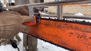 Заточка цепи! Три способа заточить цепь Stihl для бензопилы