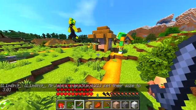 МАЙНКРАФТ НО МЫ РАСТЕМ КАЖДУЮ МИНУТУ! Из крохотных Лилипутов в ОГРОМНЫХ Великанов в MINECRAFT! смотреть онлайн