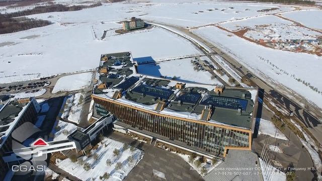 Аэросъемка города высоких технологий "Иннополис", DJI Phantom 4