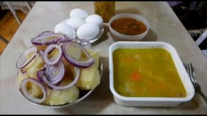 ХОЛОДЕЦ ИЗ КУРИНЫХ ЛАПОК. НАШ ВКУСНЫЙ ЗАВТРАК.