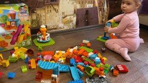 || СОФИ И МАМА СОБИРАЮТ LEGO DUPLO. ПАРК АТТРАКЦИОНОВ 10840 ||