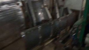 Мини трактор переломка, своими руками. Снежный отвал (часть 3)