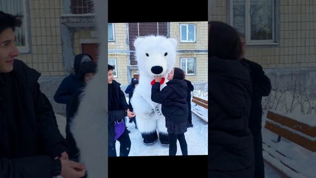 медведь танцует