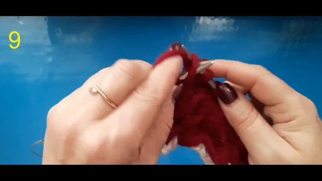 Супер красива шапка із товстої нитки з класним візерунком "Турецька коса". смотреть онлайн