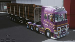 Truckers of Europe 3 Везём лесозаготовки