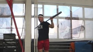 Очень короткая тренировка или как я сорвал спину
