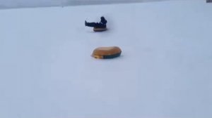 Катаем на тюбингах