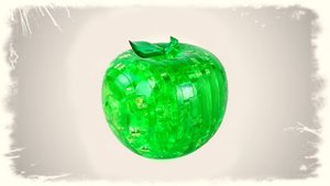 Крутой 3D пазл! СОБИРАЕМ Светящееся яблоко 3D puzzle apple toy