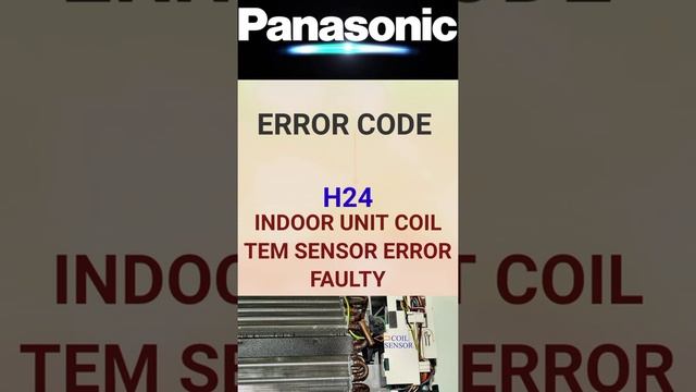 #short Panasonic invelter ac error code H24 faults and solutions Urdu/Hindi