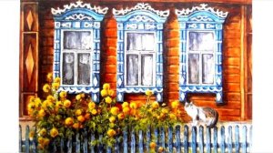 Наличники - резное богатство Руси.