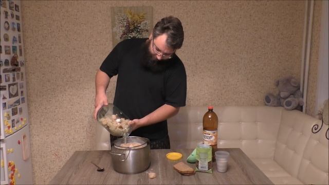 Деревенский традиционный квас из хлеба. Супер ядреный