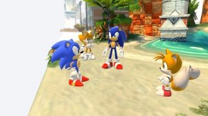 Sonic Generations - Exploring Cutscenes With Free Camera