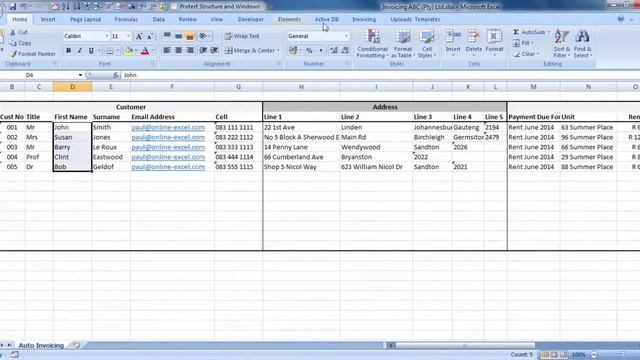 RAPID-FIRE AUTOMATED INVOICING FOR EXCEL смотреть онлайн