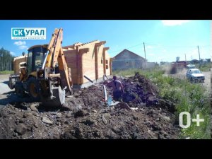 Монтаж септик Урал-6 Био (июль 2020)