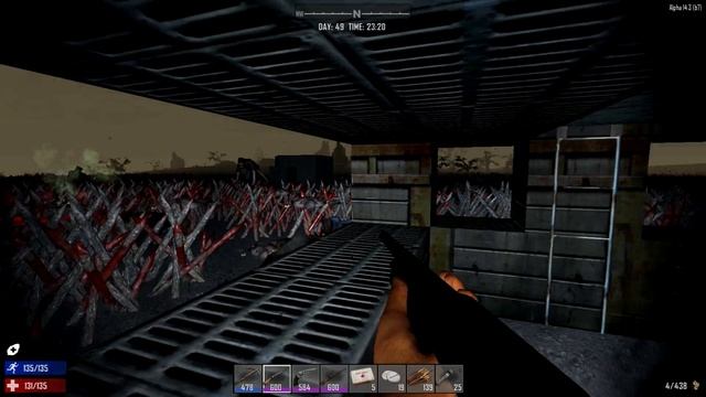 Орда зомби 50ый день 7days to die смотреть онлайн