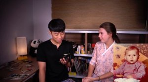 Сравниваем наши детские фотографии. Катя и Кюдэ/Южная Корея