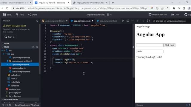 Angular Full Course | Angular 14 l | How to use stackblitz for angular | stackblitz angular tutoria
