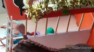 Украшаю КСК к новому году /лошади schleich