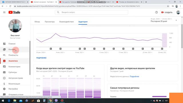 Аналитика Ютуб-канала | Как работать со статистикой на YouTube ?