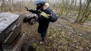 Разбили НОВЫЙ квадроцикл Ямаха Гризли. Эпический ДАЛЬНЯК на квадроциклах!