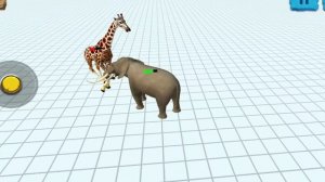 СЛОН ПРОТИВ ЖИРАФА