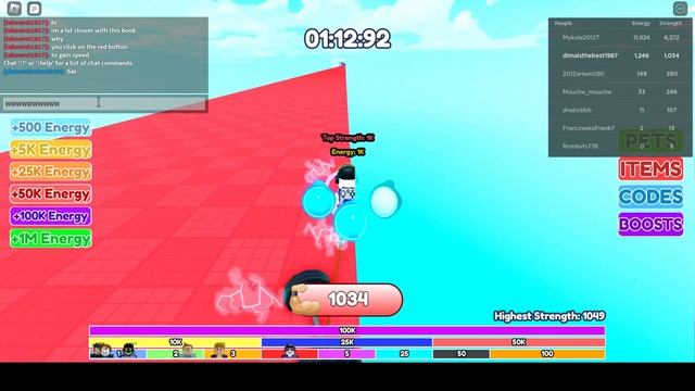 ПОКУПАЮ ПИТОМЦЕВ В MUSCLE RACE CLICKER ROBLOX BUY PETS MUSCLE RACE CLICKER смотреть онлайн