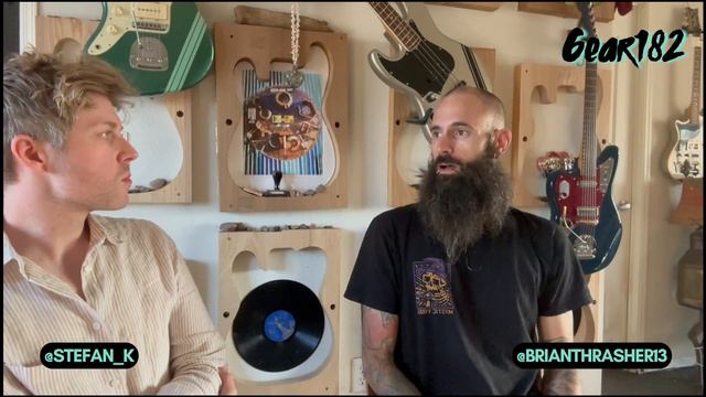 Interview with Brian Thrasher! We talk the making of Tom DeLonges Starcaster's & his time w/ Fender смотреть онлайн