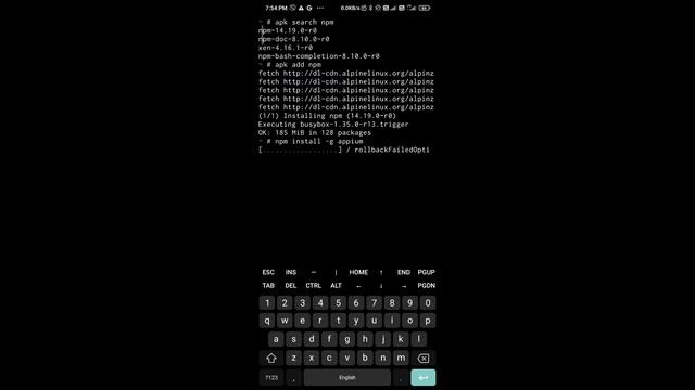 How To Install Appium CLI on Alpine Linux - Android - vShell смотреть онлайн