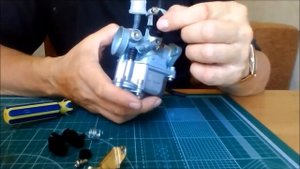 настройка насоса ускорителя карбюратора Keihin PZ