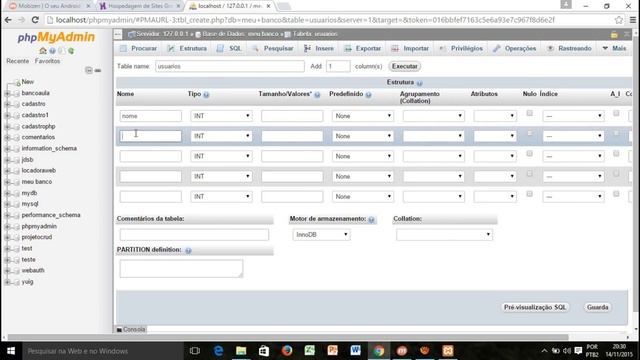 Como criar um banco de dados pelo PHPMyAdmin смотреть онлайн