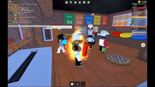 Roblox work at a pizza place infinite fire bug смотреть онлайн