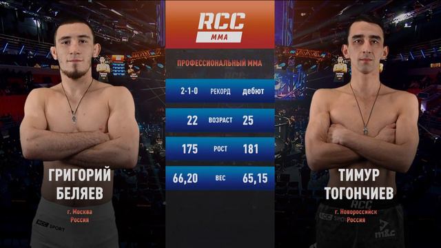 Григорий Беляев vs Тимур Тогончиев / Belyaev vs Togonichev