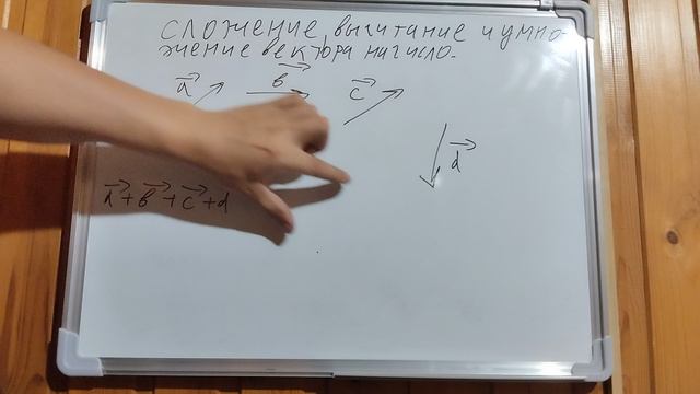 Урок 8 (введение понятия вектора)