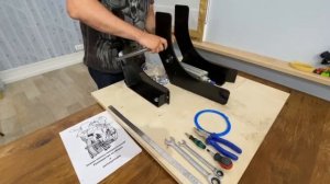 Пневмозажим колеса WH-HWV1624. Распаковка и сборка.