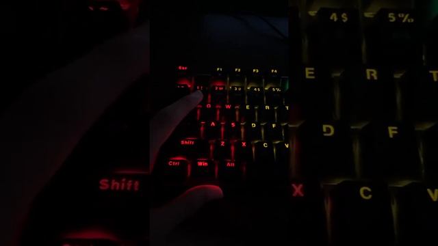 How to press 1 on gaming keyboard