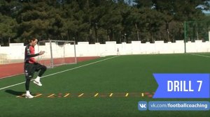 Football coaching video - soccer drill - ladder coordination (Brazil) 7