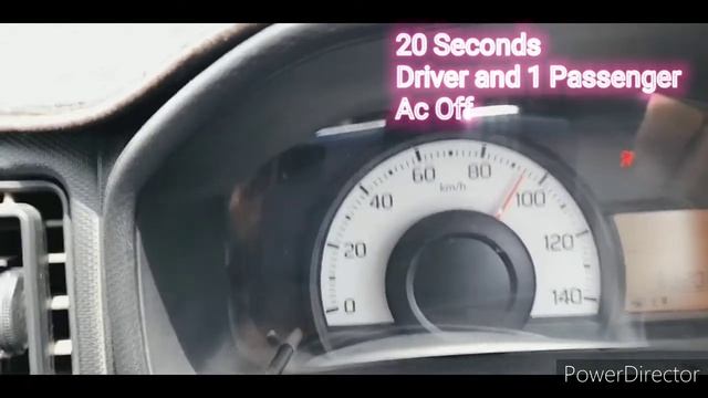 Suzuki Alto VXR 660cc / 0-100 Test / Brake Test