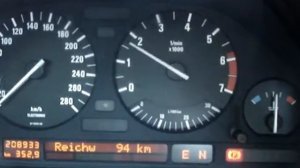 BMW V12 5.0 E32 Sound