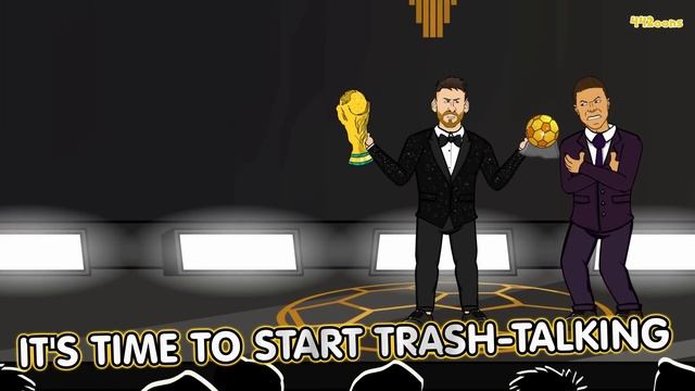 BALLON D'OR RAP BATTLE 2023! (Feat Messi, Haaland & Mbappe Frontmen 6.7) смотреть онлайн