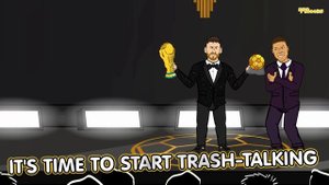 BALLON D'OR RAP BATTLE 2023! (Feat Messi, Haaland & Mbappe Frontmen 6.7)